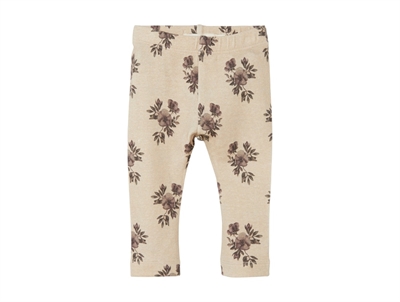 Lil Atelier leggings warm sand print